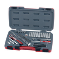 Teng Tools T1460 - 60 Piece 1/4" Drive Socket Set T1460